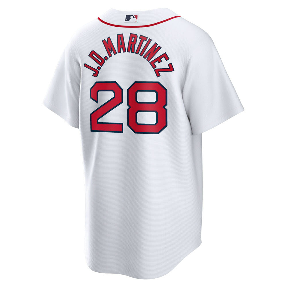 Men's Boston Red Sox J.D. Martinez Home Player Name Jersey - White